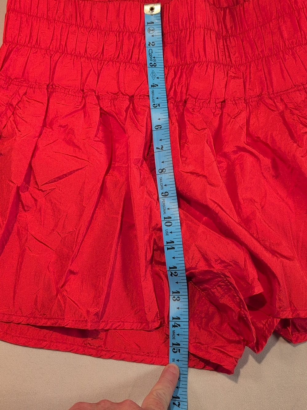 FP Movement The Way Home Orange Shorts Size Large - Picture 6 of 10